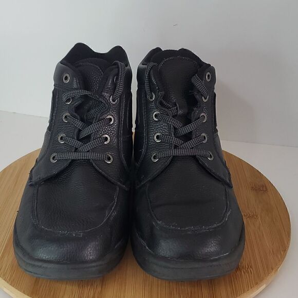 Orthofeet Highline Black Men's Comfort Boots Size 9 - Picture 2 of 9